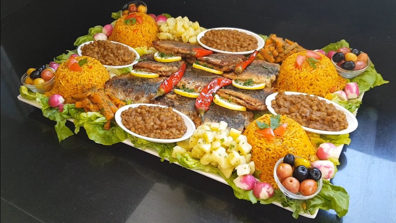أبهري ضيوفك ولو بالقليل/طبق الأرز+ العدس+سمك السردين حبيب المغاربة🇲🇦بحطة هماوية👌👌👌