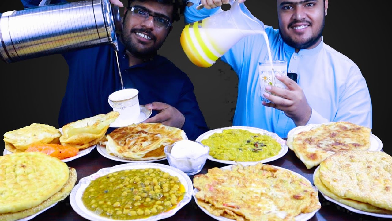 Modern Nashta VS Desi Nashta Challenge | Food Challenge | MUKBANG ASMR | Eating show