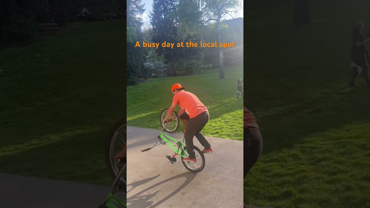 How to do an Oregon Grinder #oldschoolbmx #bmx #tricks #flatland