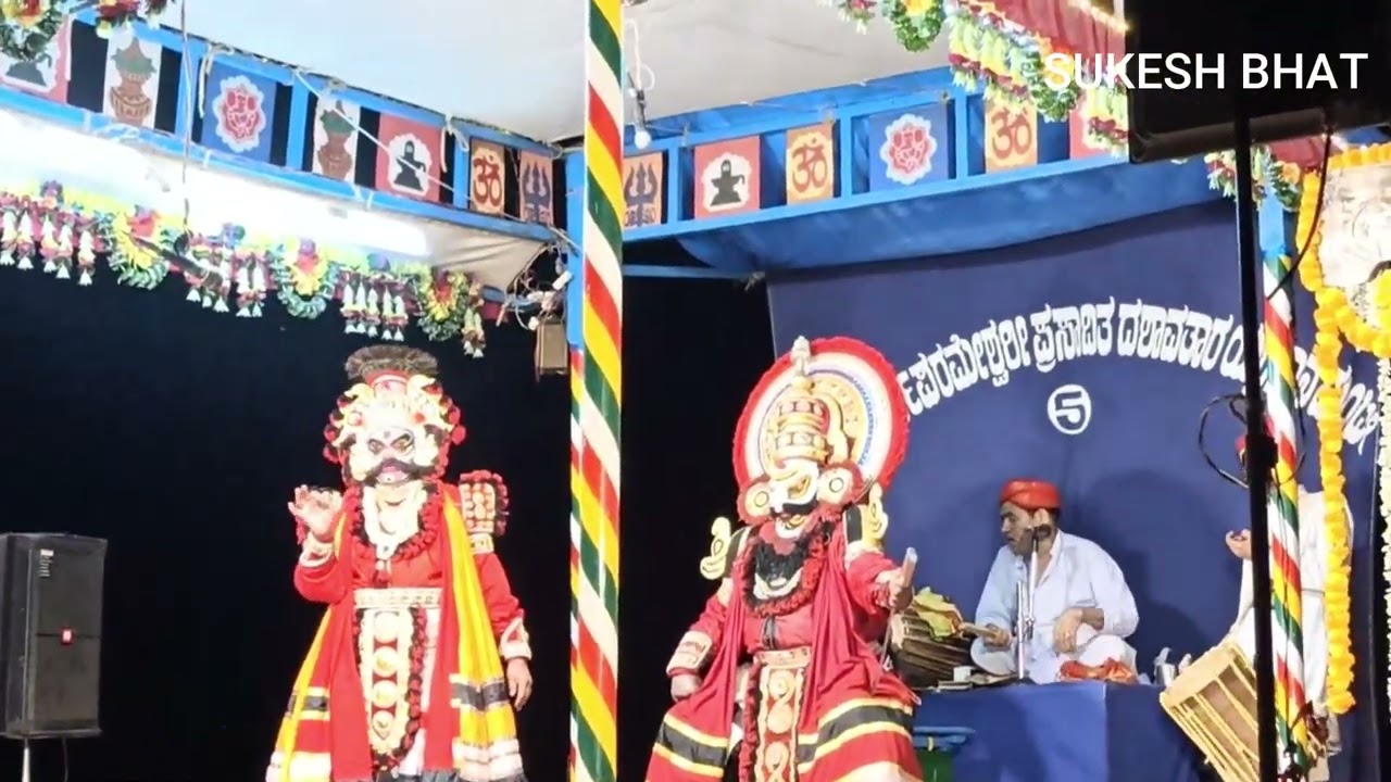 ಸುಣ್ಣ೦ಬಳರ  ರಕ್ತಬೀಜ | Yakshagana -- Shree Devi Mahatme 6