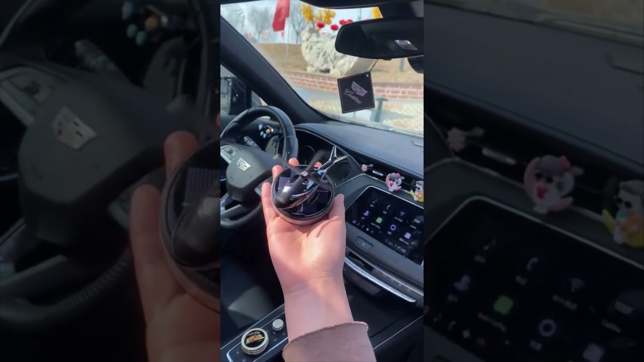 Car solar helicopter fragrance diffuser air freshener