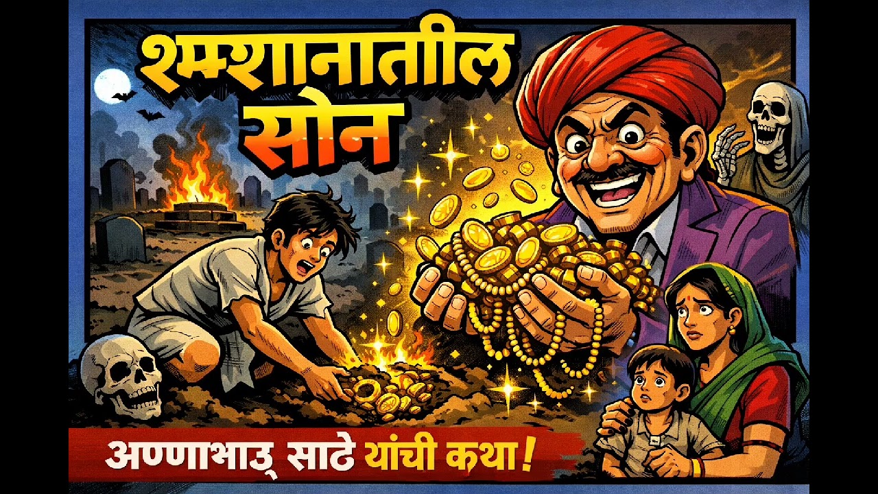 श्मशानातील सोनं– लेखक अण्णाभाऊ साठे
