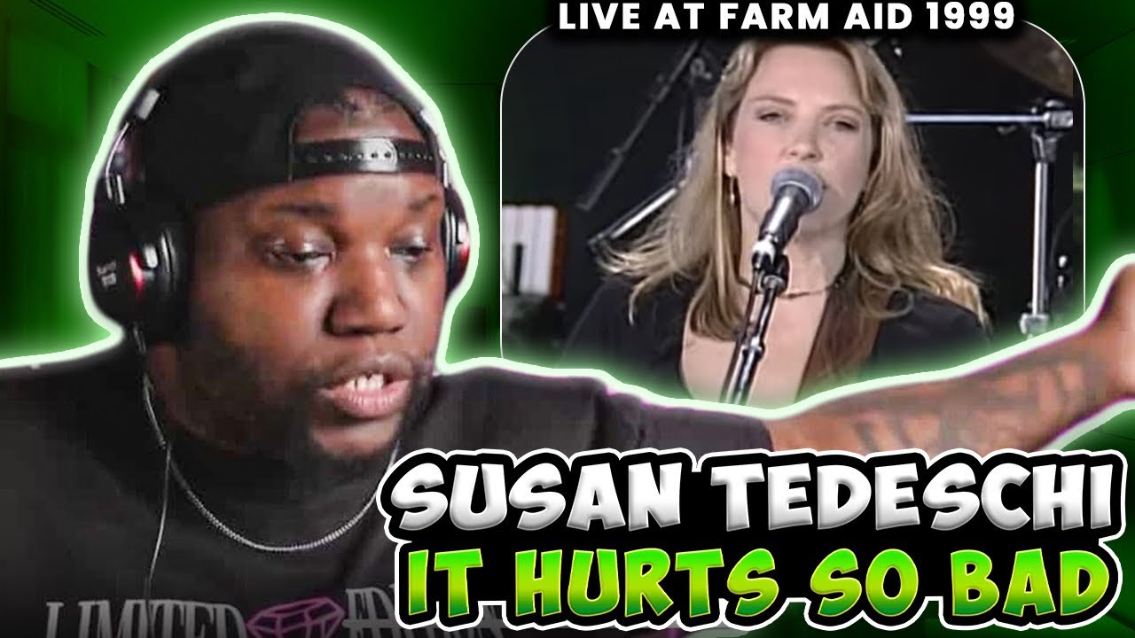 Susan Tedeschi - It Hurts So Bad (Live at Farm Aid 1999) | Reaction