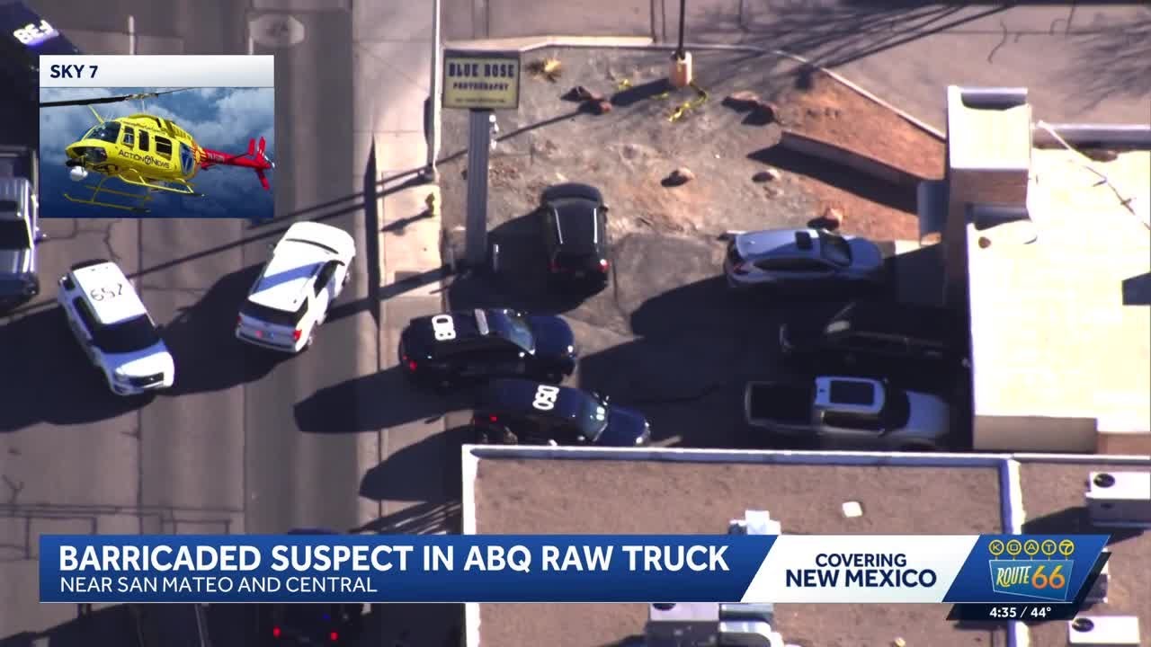 Swat standoff in ABQ due to attempted truck theft