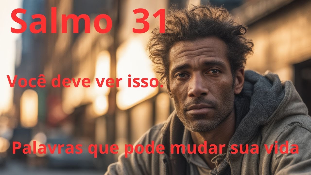 Salmo 31: Confian&ccedil;a, Esperan&ccedil;a e Transforma&ccedil;&atilde;o, palavras que pode mudar vidas