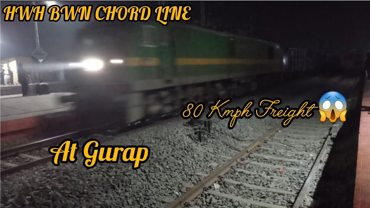 Freight is heading Belmuri at 80 Kmph 😱💥💥