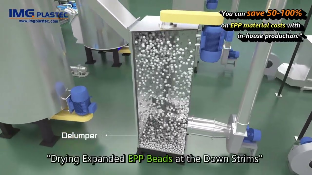 Autoclave Base EPP Beads Production Line