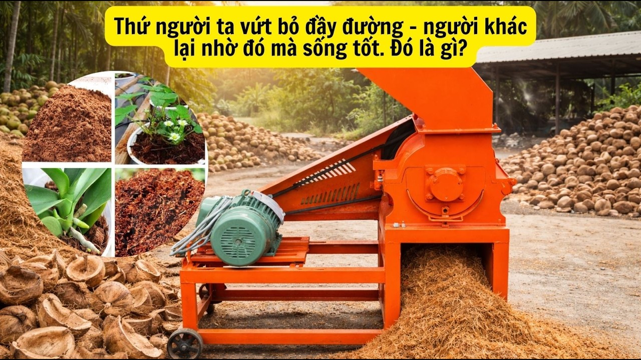 Thứ người ta vứt bỏ đầy đường - người khác lại nhờ đó mà sống tốt. Đó là gì?