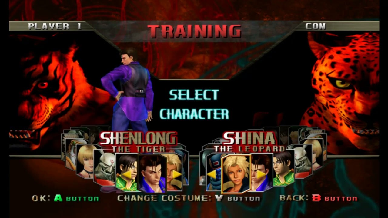 Bloody Roar: Primal Fury (Extreme) - Gamecube - All Characters - Hidden and Unlocked