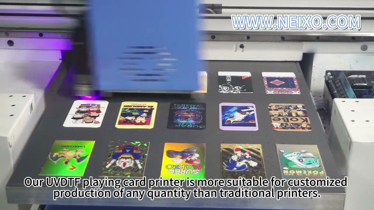Playing Card Printer Machine Custom DIY Card printing UV DTF Printer