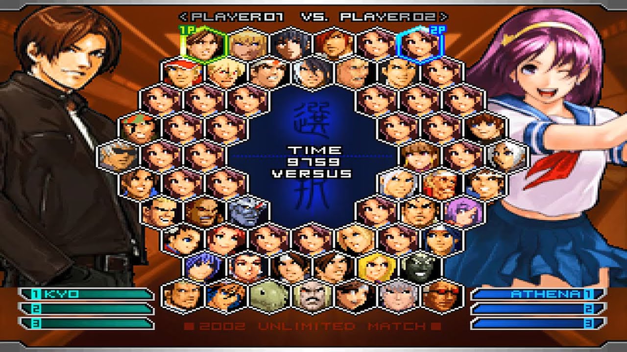 KOF 2002 UM IKEMEN GO Edition (V. 0.2) - MUGEN Screenpack by SAIZO; Converted/Compiled by Luza94 #1