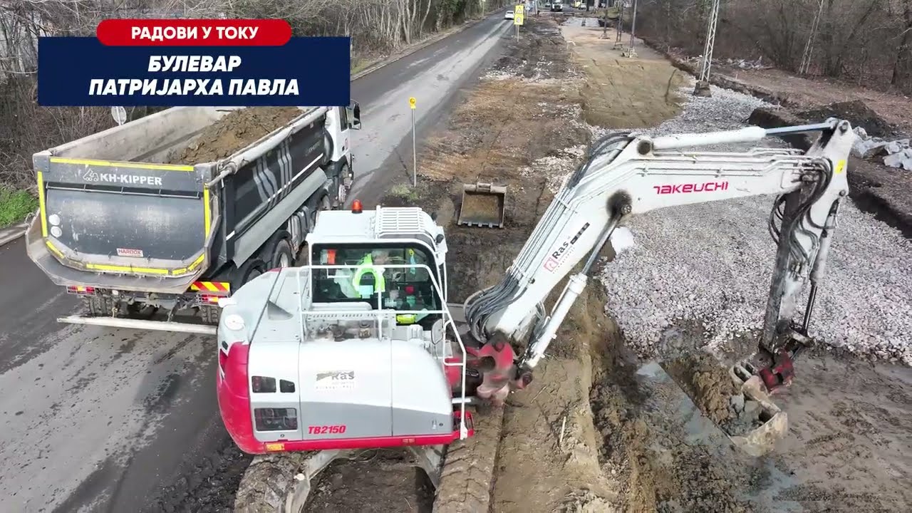 ПРЕСЕК РАДОВА У БЕОГРАДУ - 20.02.2026.