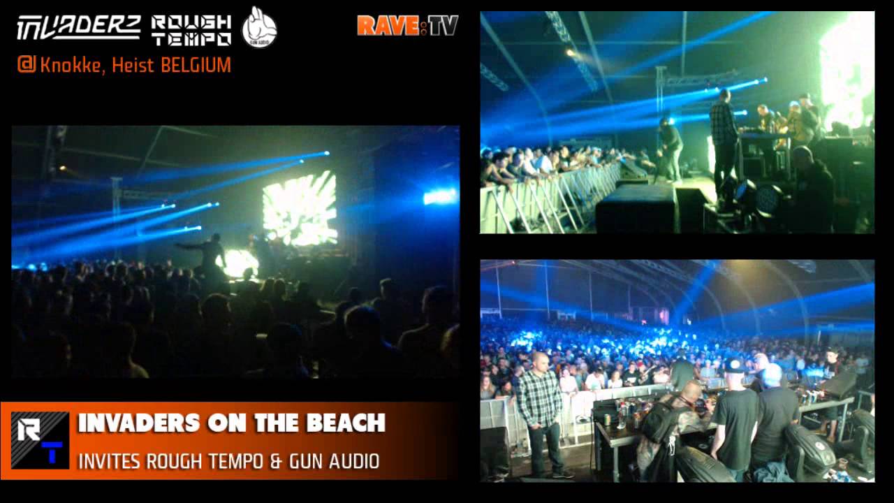 INVADERZ ON THE BEACH (Pt2) - RAVE:TV - August 2014
