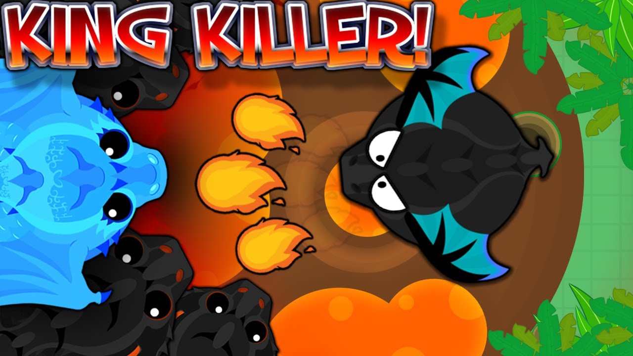 Mope.io BlackDragon vs KingDragon's | Wins and Fails compilation 👑
