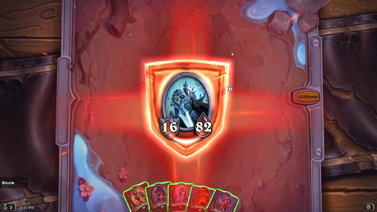 Hearthstone Mercenaries - Lich King Team Gameplay
