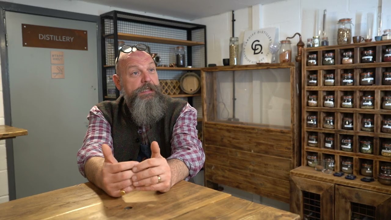 Cardiff Distillery - Lantra Awards Food Skills Cymru Micro Business Category winner 2022