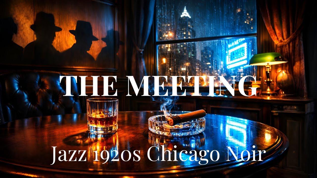 Midnight Secrets in Chicago 🎷 1920s Slow Jazz Ambience for Focus & Deep Work