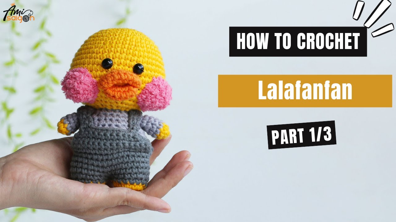 #508 | Lalafanfan Amigurumi (1/3) | How To Crochet Dolls Amigurumi | @AmiSaigon