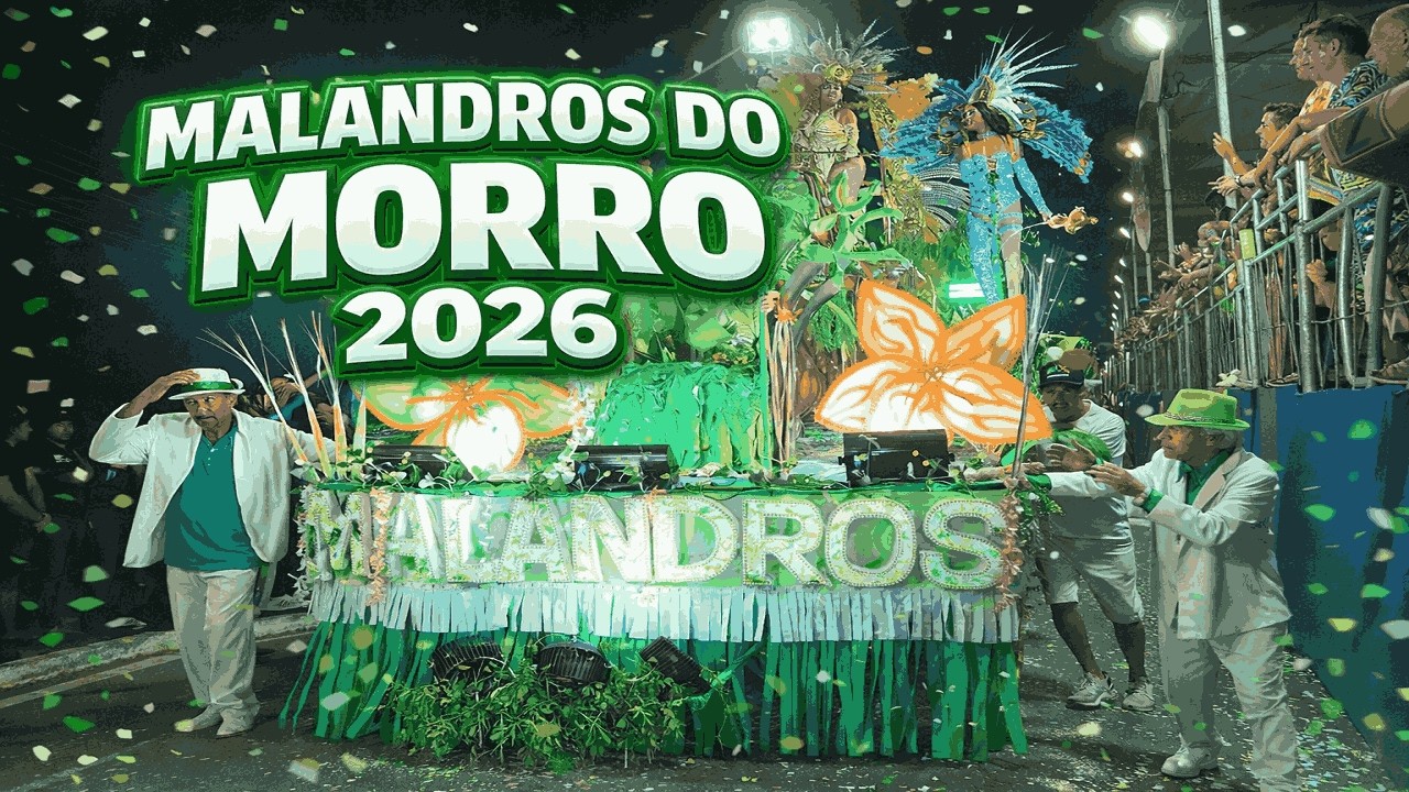 Malandros do Morro 2026 | Desfile Oficial | Carnaval Tradição João Pessoa #MalandrosDoMorro