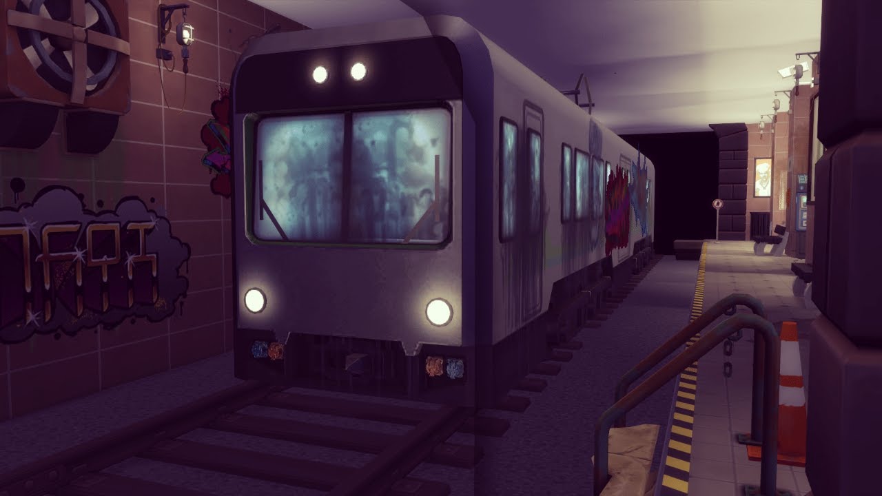 Abandoned Subway WEREWOLVES !!! +++ Verlassene U-Bahn +++ Sims4 Stop Motion