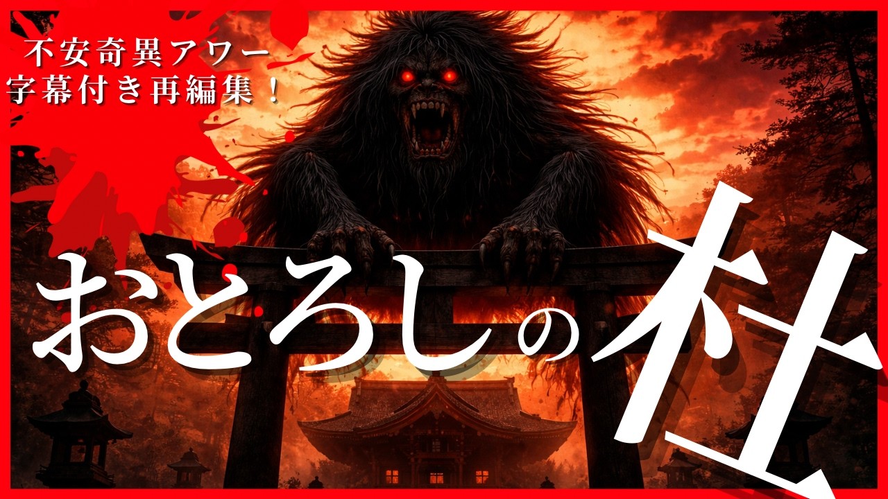 【字幕付き再編集】妖怪好き必見！『超完全版！ おとろしの杜』【ファンキー中村怪談/エンターテイメント】