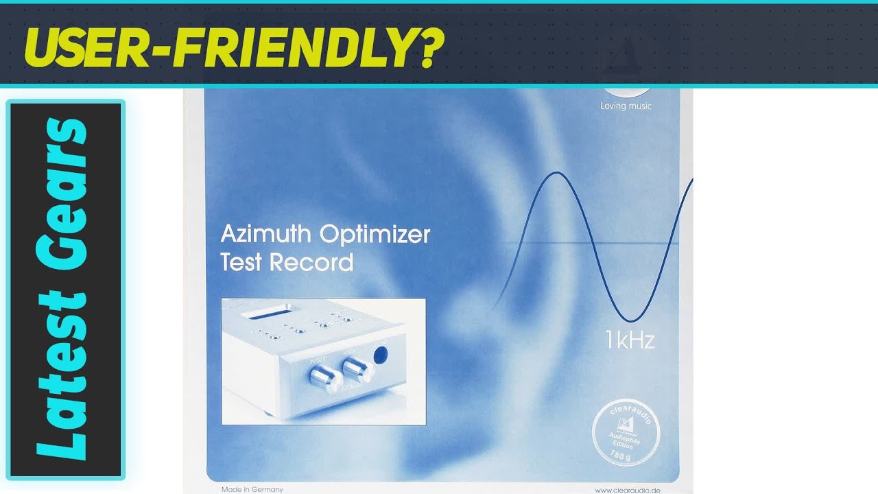 Optimize Your Turntable Setup: Clearaudio Azimuth Optimizer Test Record Review