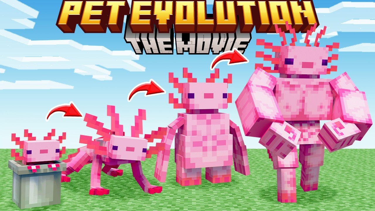 Эволюция питомцев в Minecraft: Фильм