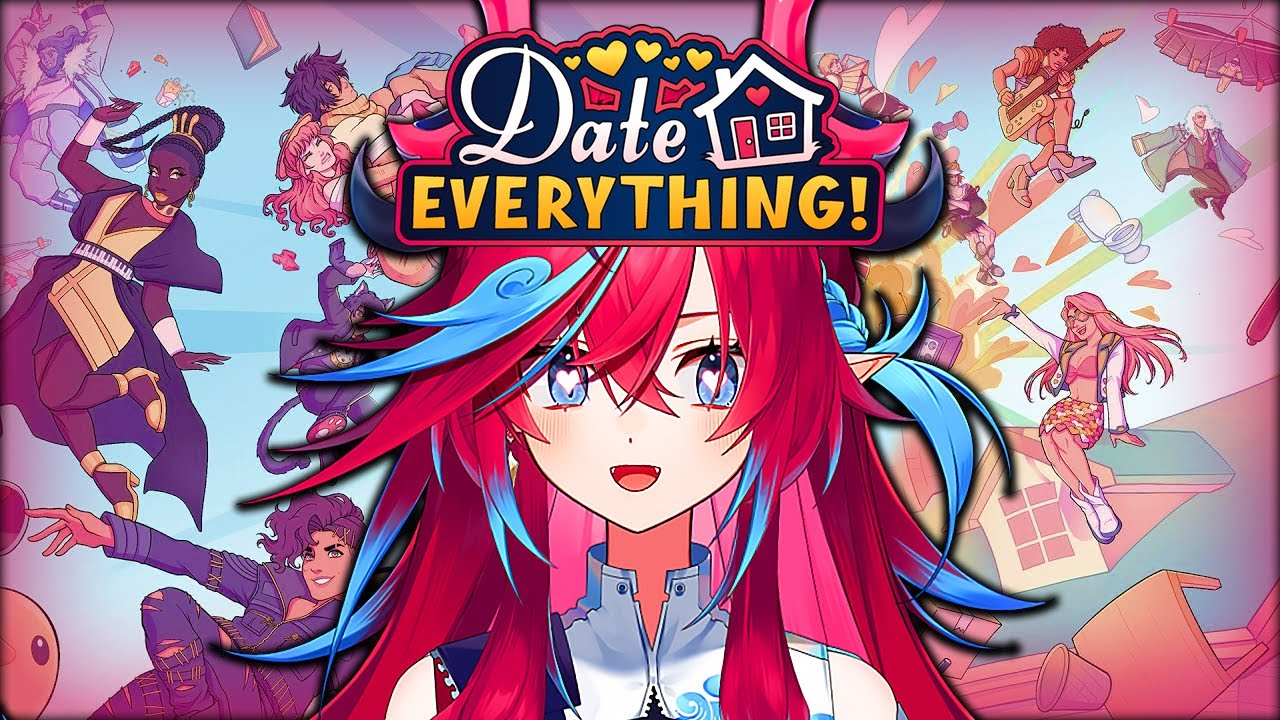 F YEAH, LETS DATE A WASHING MACHINE【DATE EVERYTHING! | DEMO】