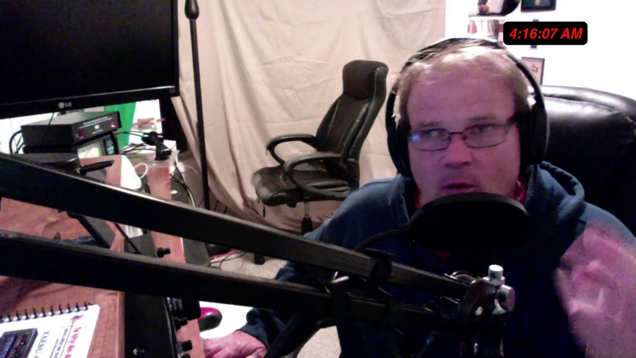 Ham Radio Live! MFJ 1886 Receive NO TUNE Loop Antenna. Shortwave Test Review For My SWL Friends.