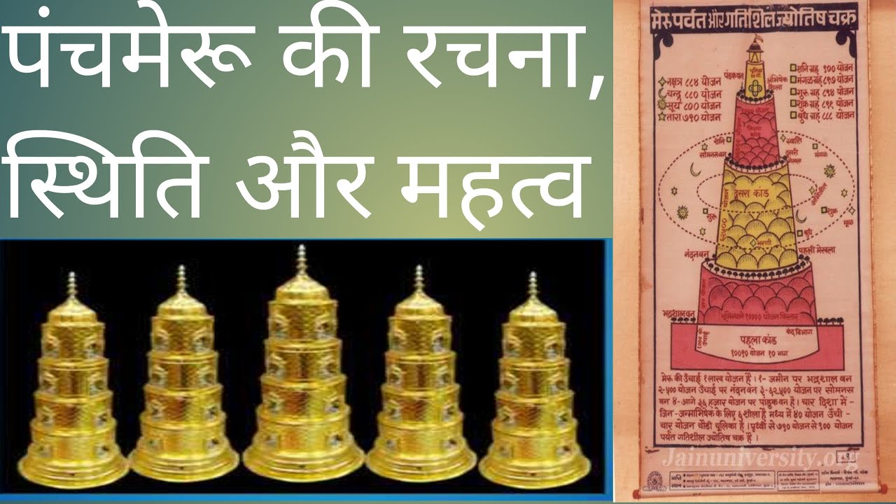 पंचमेरू की रचना और इनका महत्व Panchmeru rachana aur importance