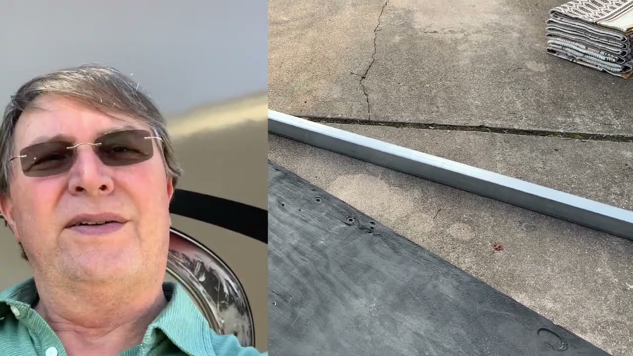 RV Fresh Water Tank Sag/Bulge Repair and Support