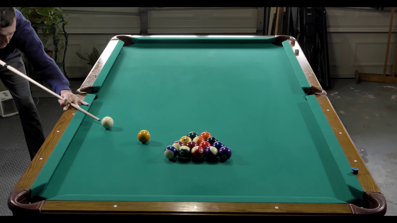 Off The Stack Break Shot (Straight Pool)