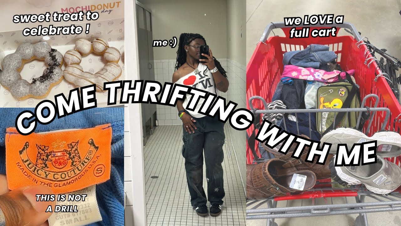 4 STORES. 1 WEEKEND. LOTS OF Y2K FINDS 😍 || thrift with me + hauls DUH