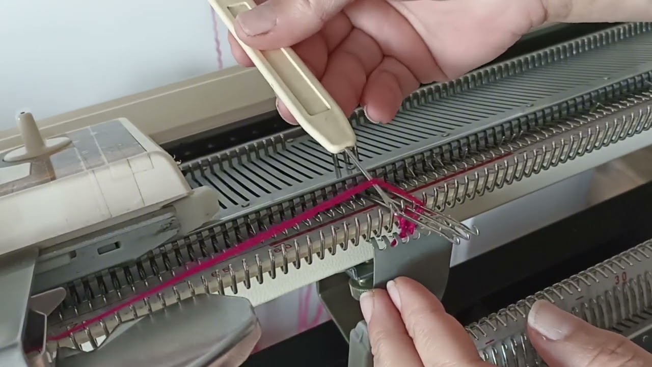 Brother El Örgü Triko Makinesinde i-cord yani Kordon Yapılışı