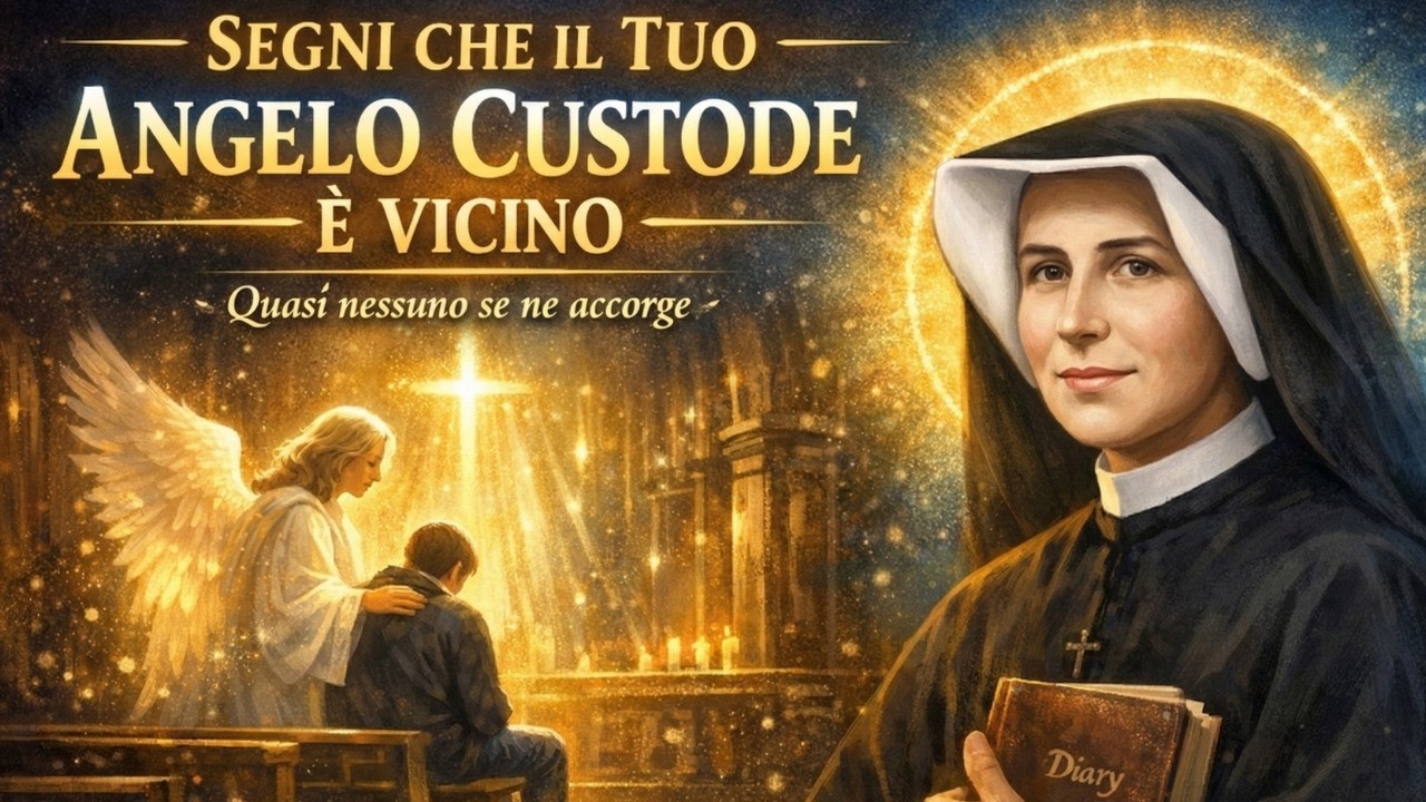 A presença silenziosa del tuo Angelo: segnali che quasi nessuno nota — Santa Faustina