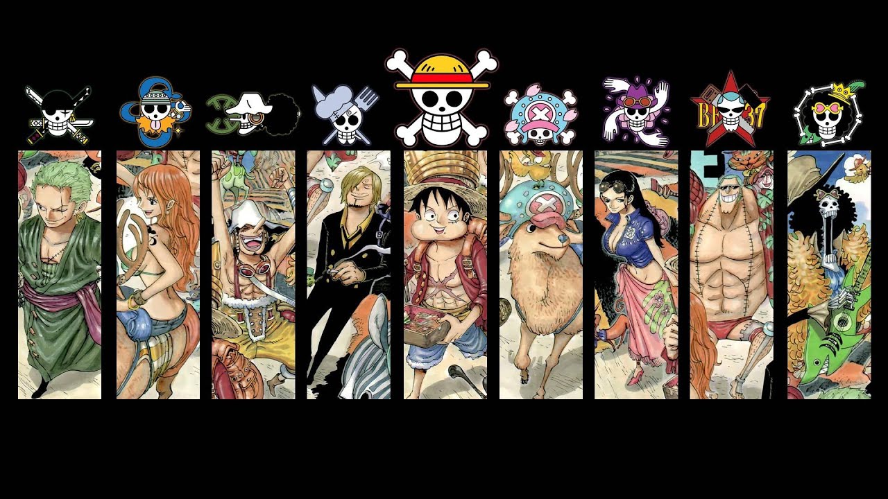 one piece/ تعريف شخصيات طاقم قراصنة لوفي