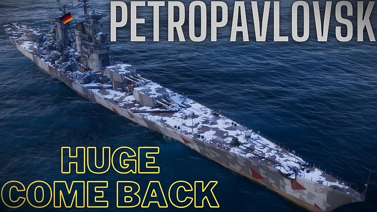 PETROPAVLOVSK - HUGE COME BACK | 180k DMG | WORLD OF WARSHIPS