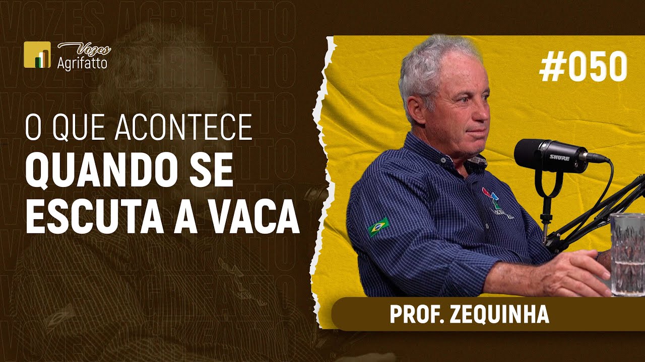 #050 - Prof. Zequinha | O que acontece quando se escuta a vaca
