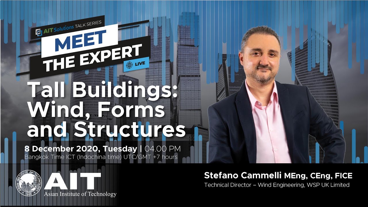 MEET THE EXPERT –  Stefano Cammelli, Technical Director – Wind Engineering, WSP UK Limited