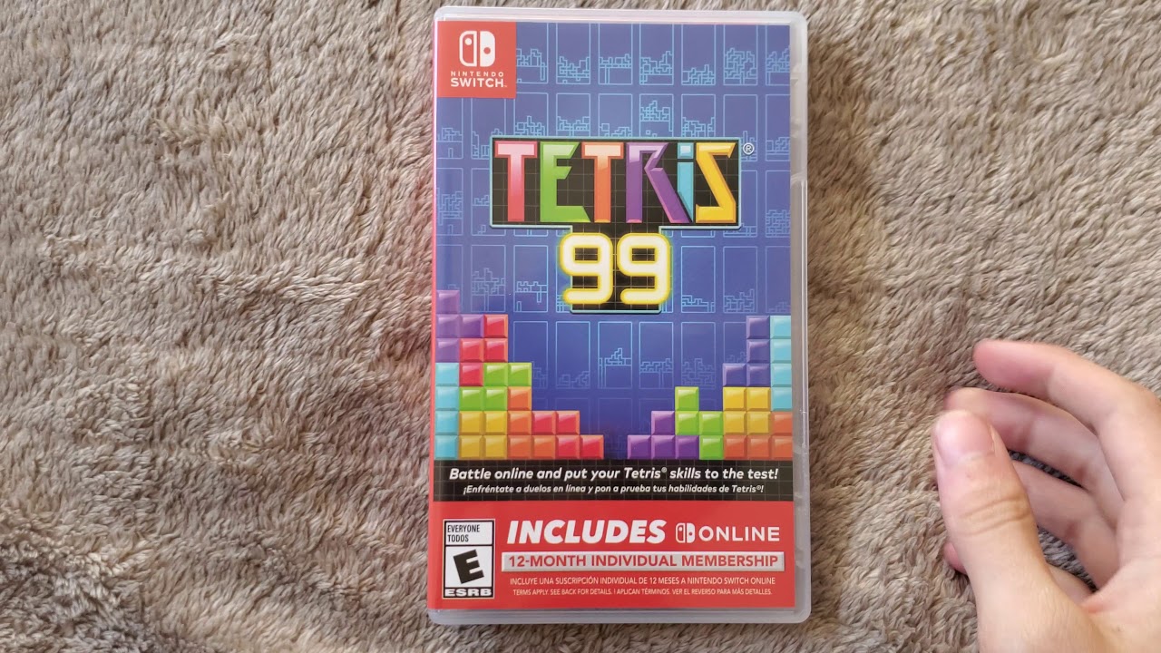 Tetris 99 Physical Version Unboxing