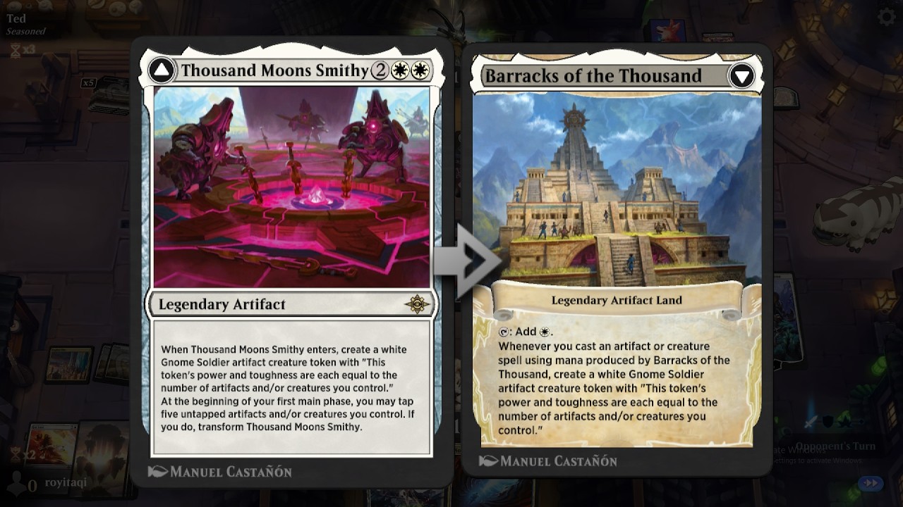 Very Fancy Artifact Deck (ft. Thousand Moons Smithy) - MTG Gameplay