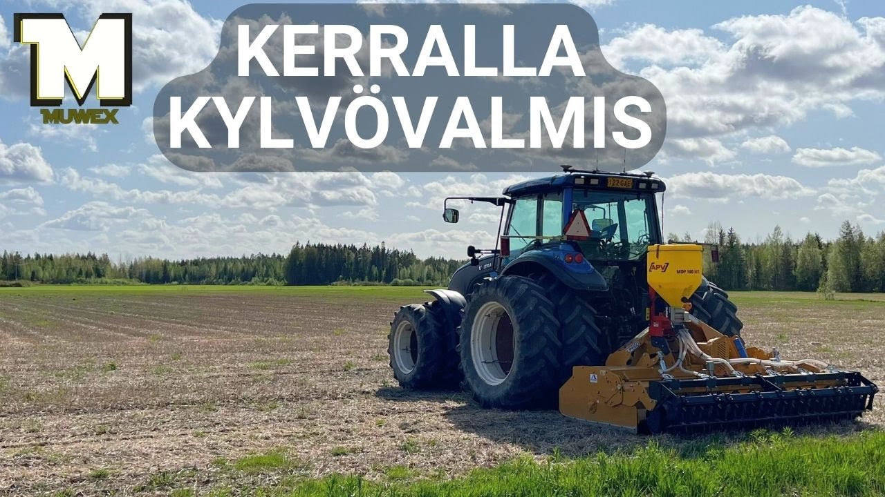 Yhdellä ajokerralla sängeltä kovillakin maalajeilla kylvövalmis alusta ja kivistä vapaa - Alpego IG3