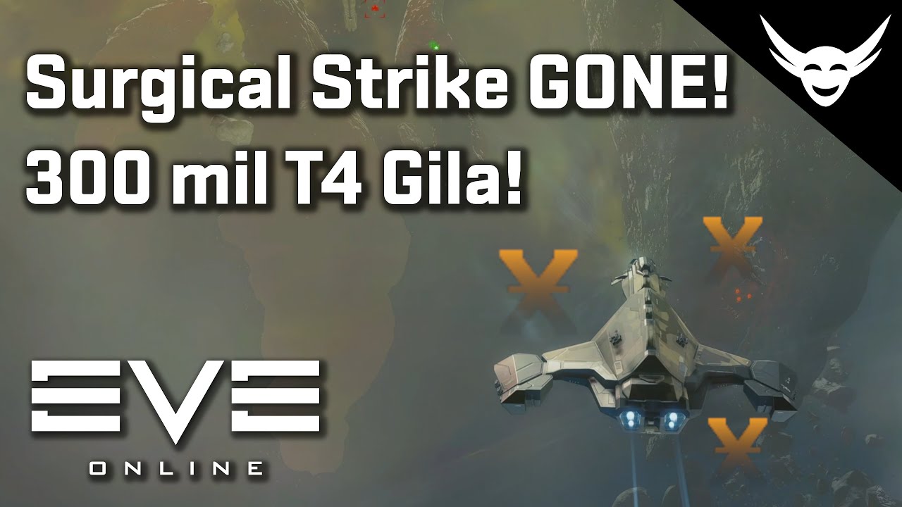 EVE Online - 300 Mil Abyss Gila после точечного удара ИСЧЕЗЛИ!
