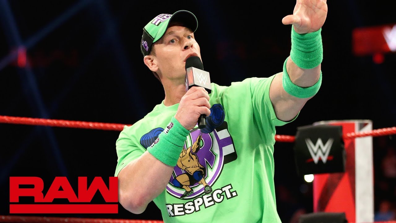 Джон Сина возвращается, чтобы открыть Raw Reunion: Raw Reunion, 22 июля 2019 г.