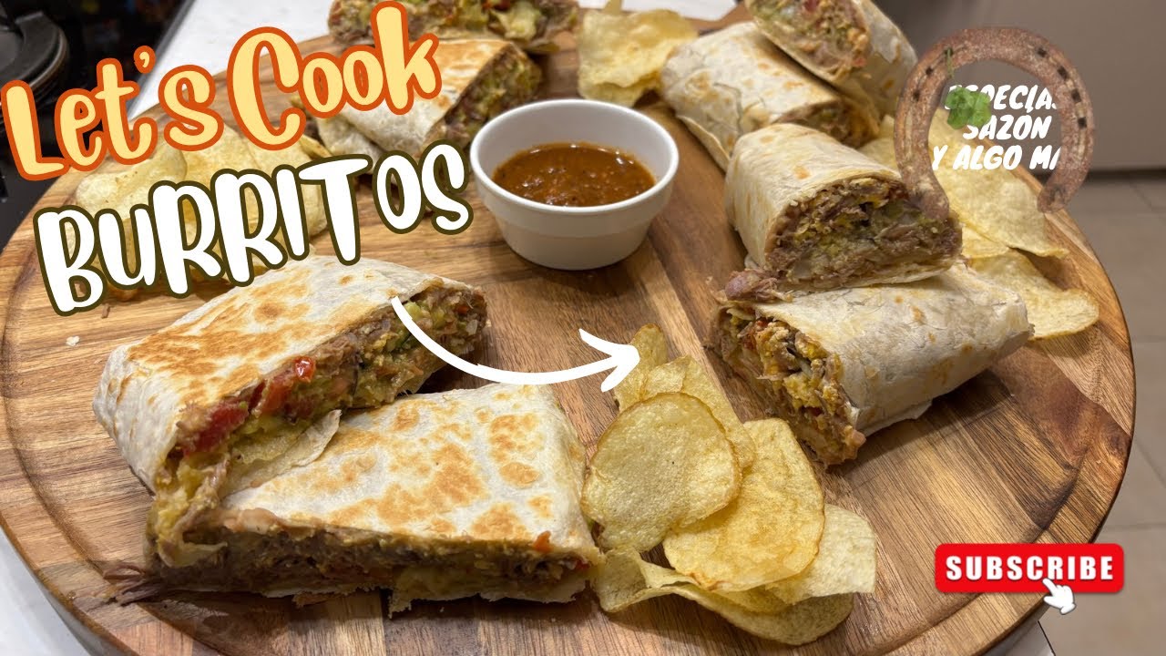 Deliciosos burritos 🌯