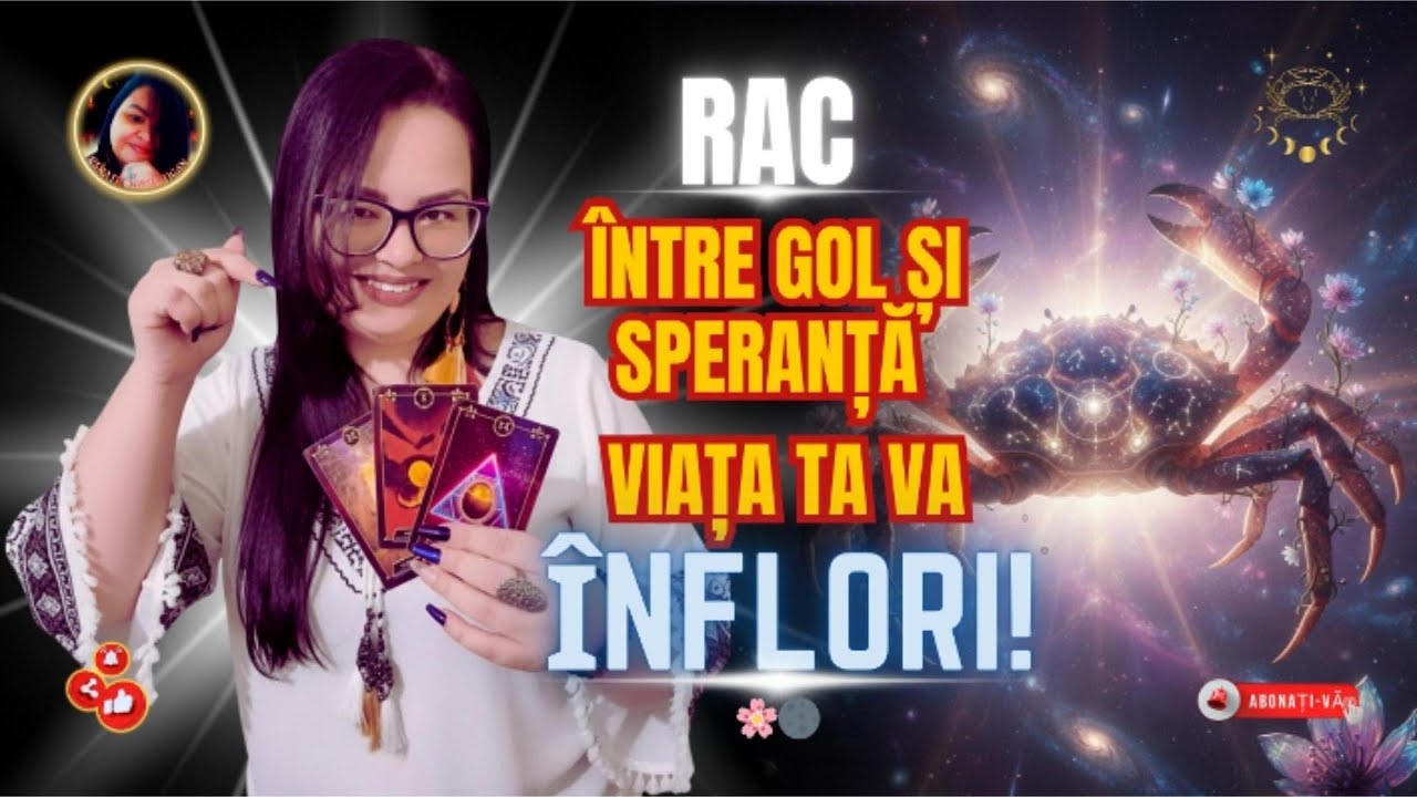 ♋RAC | Între Gol și Speranță, Viața Ta va Înflori! 🌸🌑