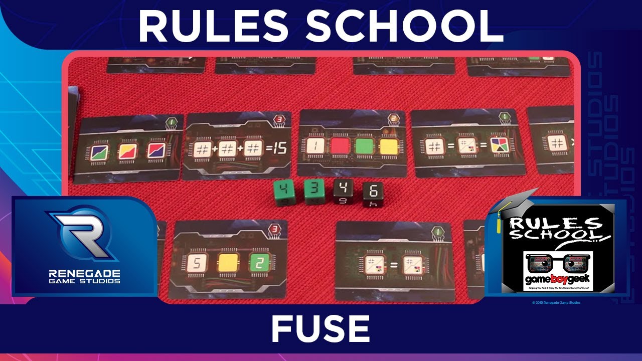 How to Play Fuse (Rules School) with the Game Boy Geek