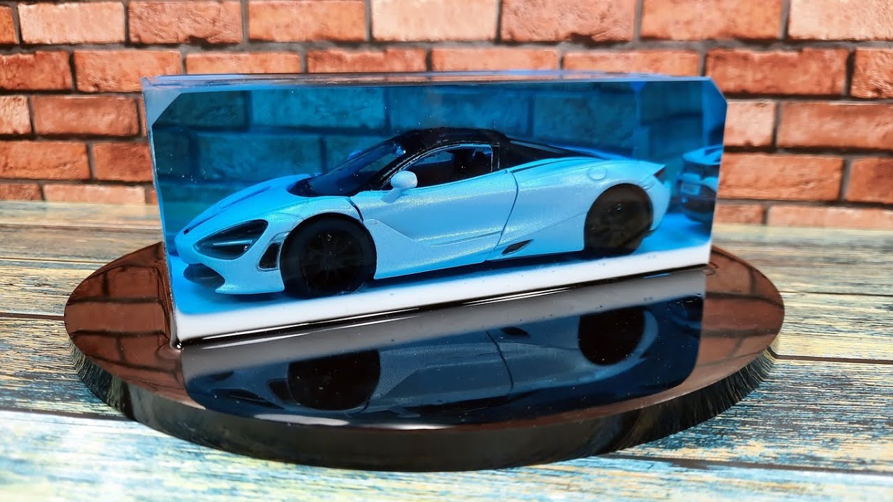 Decorative Epoxy Resin Lamp/McLaran Car - Resin Art