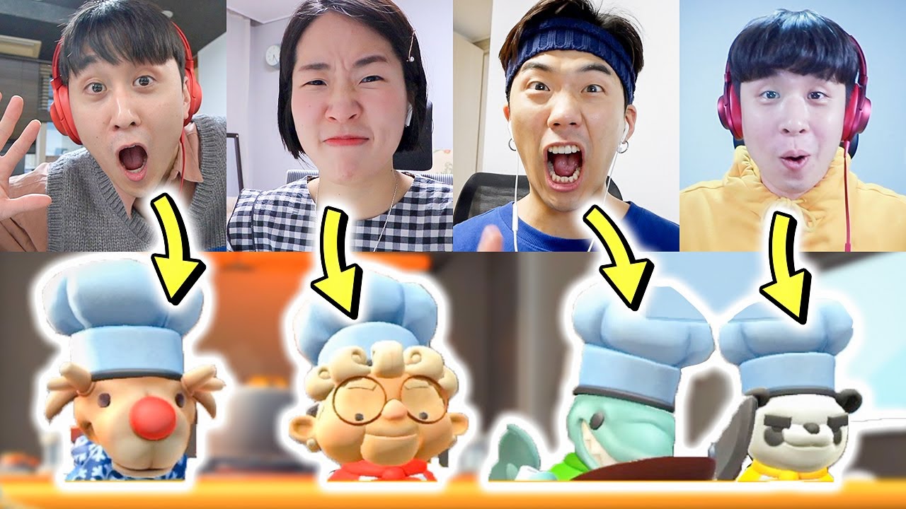 각자 집에서 입으로 요리만들기!ㅋㅋㅋㅋ 본격 온라인 쿡소 [웃소 오버쿡드]