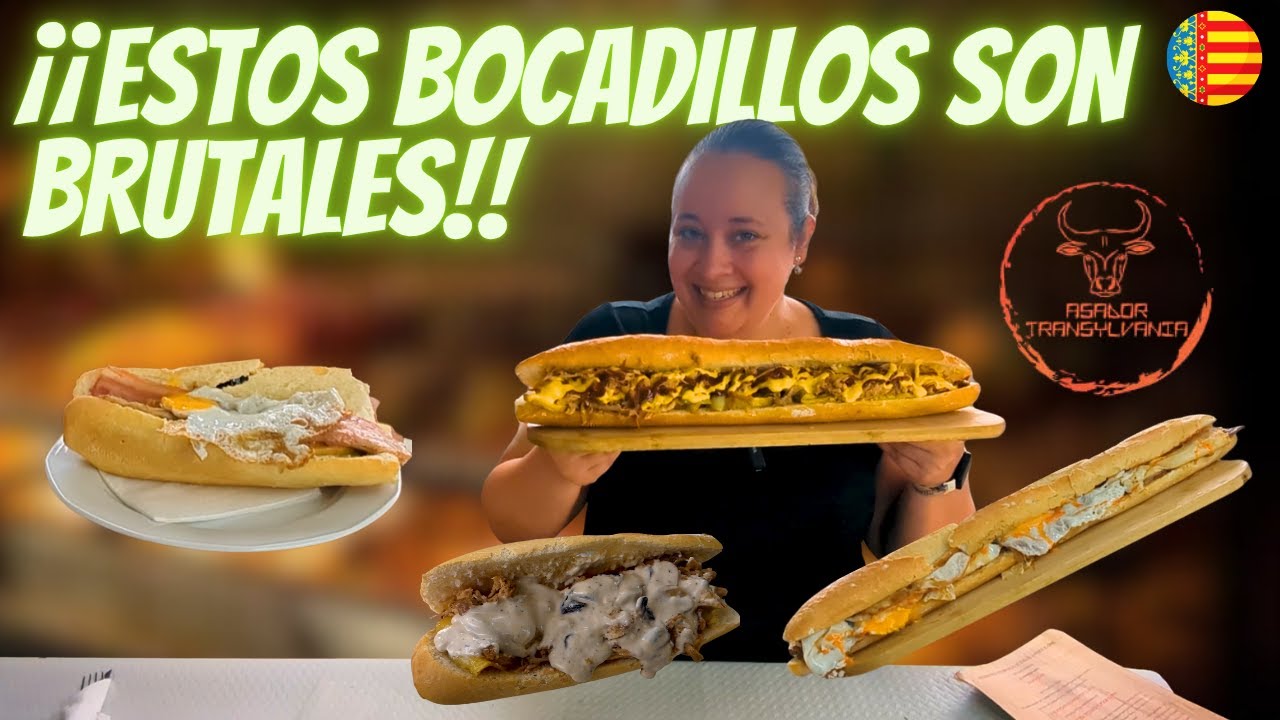 😱 Bocadillos XXL MONSTRUOSOS en ASADOR TRANSYLVANIA! 🥖 | Review de uno de los MEJORES Almuerzos